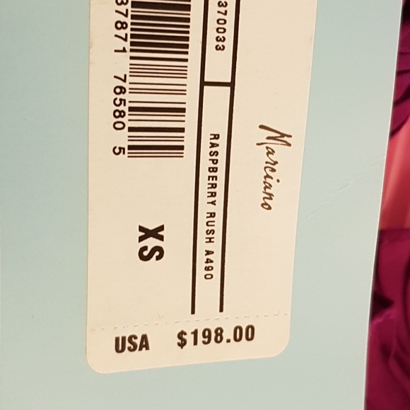 NWT Silk Plum Marciano Dress - Picture 10 of 17